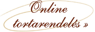 Online rendelés