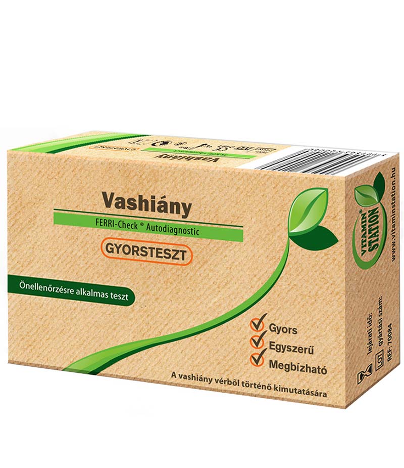 Vashiány gyorsteszt