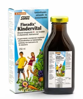 Kindervital (250 ml) - étrend-kiegészítő vitaminokkal gyerekeknek